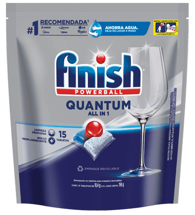 Detergente en Tabletas para Lavavajillas Quantum All-In-1